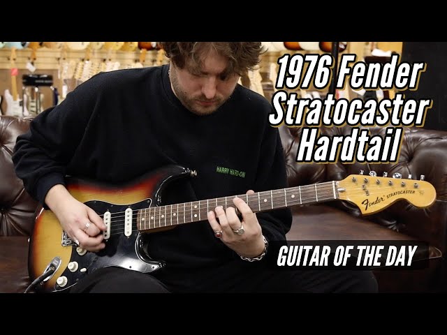 1976 Fender Stratocaster Hardtail Sunburst | Guitar of the Day
