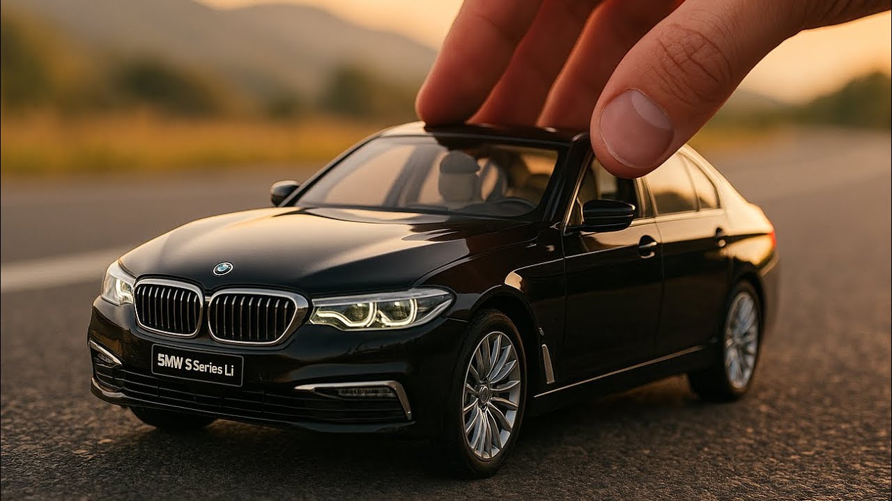 BMW Luxury Car Delivery Miniature BMW 5 Series (G38) M5 | 1:18