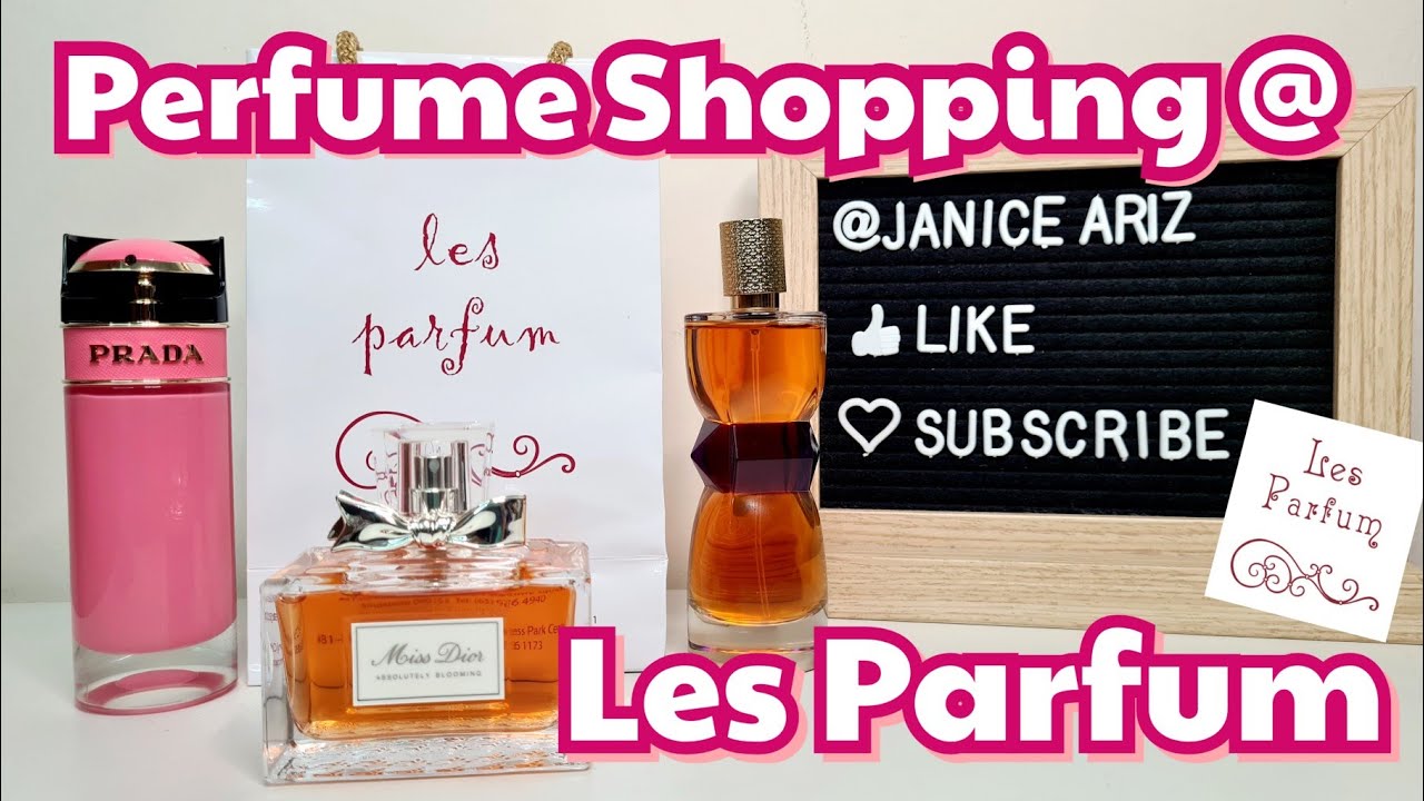 PERFUME SHOPPING AT LES PARFUM SINGAPORE | WHERE I BUY MY PERFUME