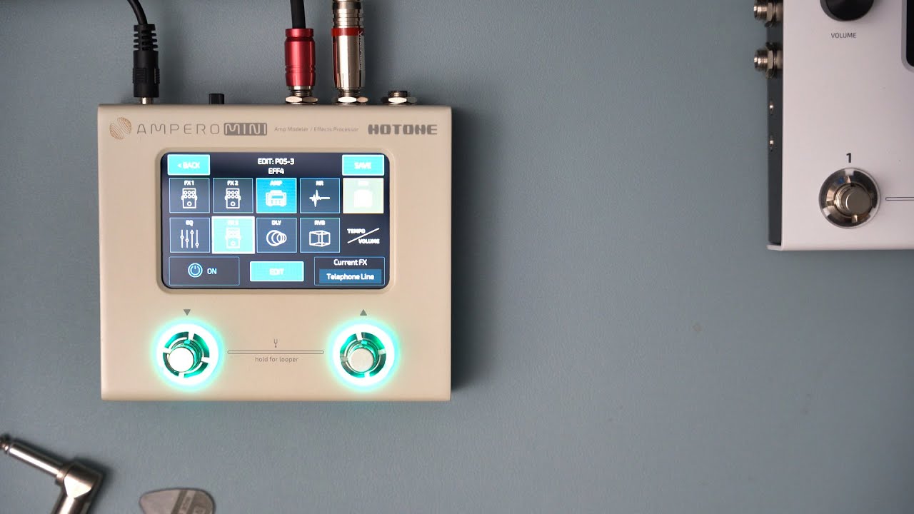 HOTONE Ampero Mini発売！機動力とパワーを備えた即戦力の超小型