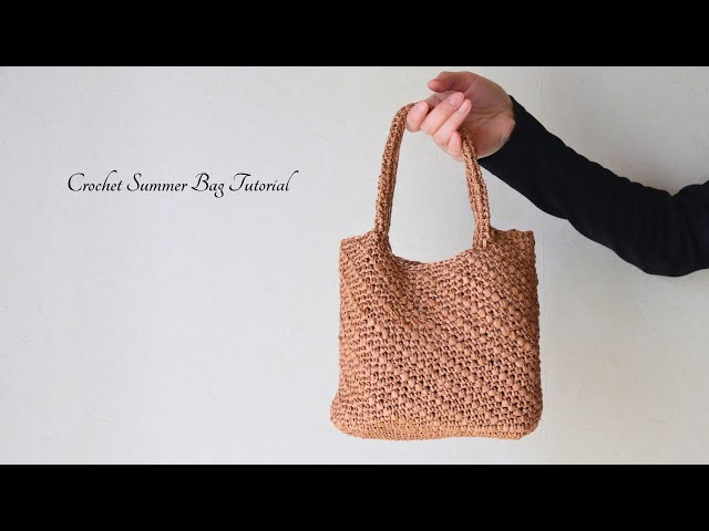 How to Crochet a Spring/Summer Bag: Lightweight, Adjustable Size