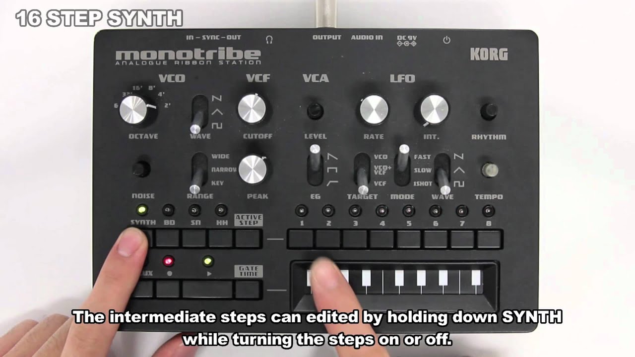 Version 2.1 | monotribe - ANALOGUE RIBBON STATION | KORG (USA)