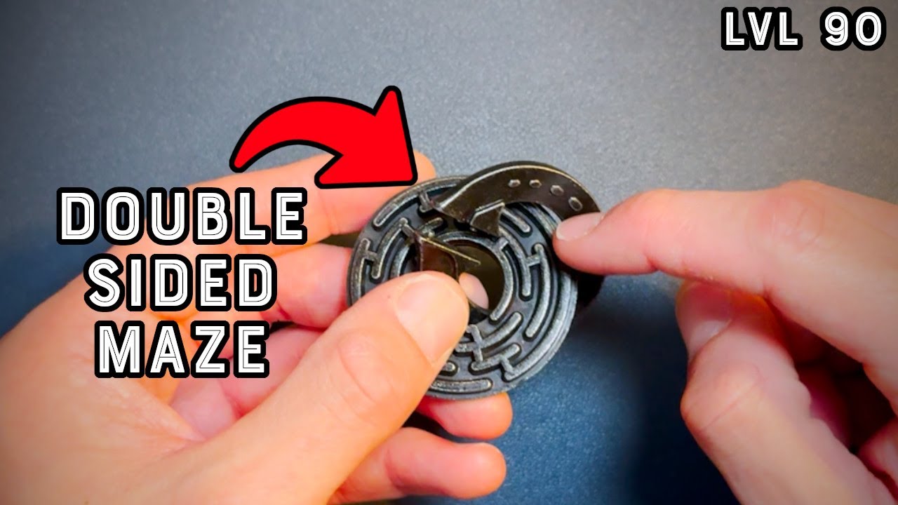 Get Lost in Both Sides of the Maze - Hanayama Cast Laby [120