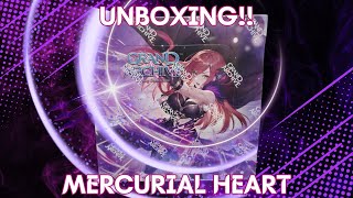 Grand Archive TCG Mercurial Heart Booster Box Opening & Unboxing