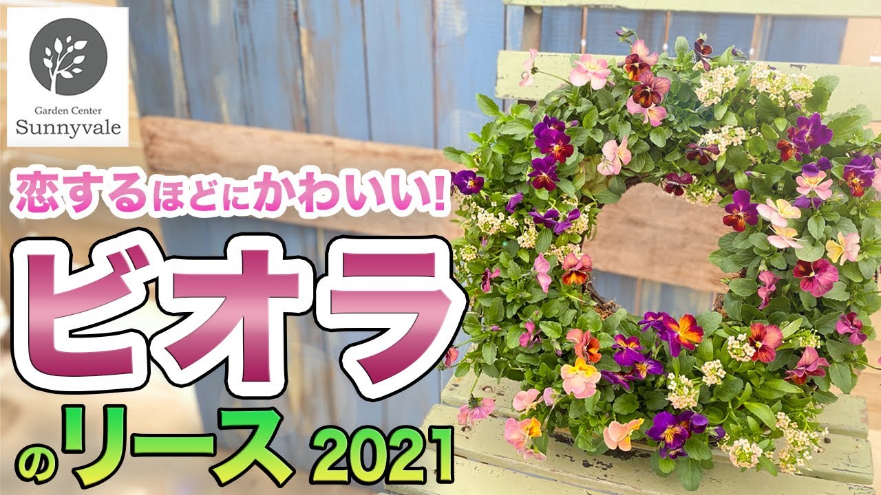 ビオラのリース】2021年バージョン！ #62 - YouTube
