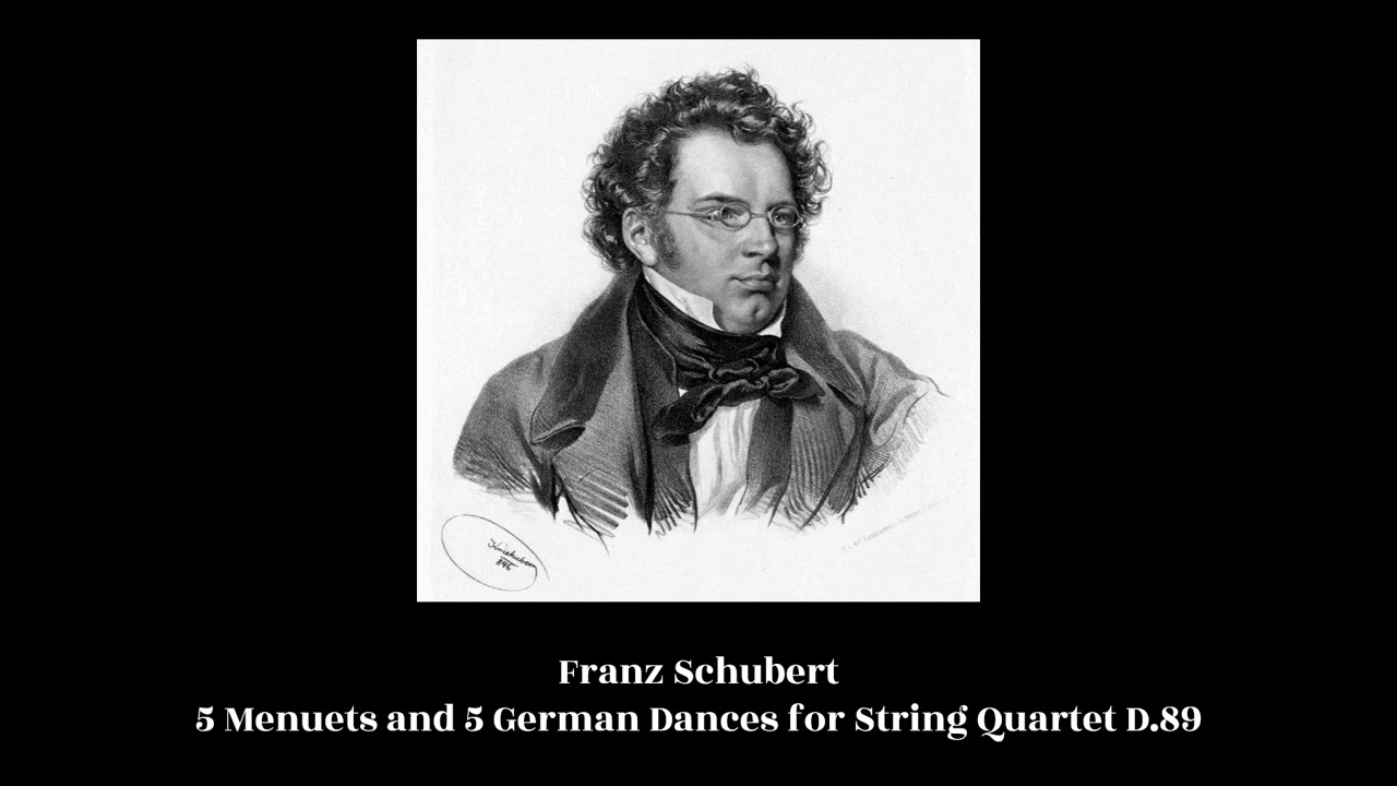 Franz Schubert - 5 Menuets and 5 German Dances for String Quartet