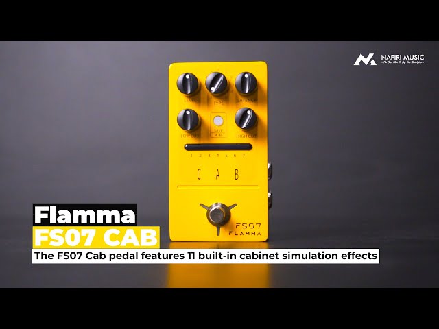 Flamma FS07 CAB Pedal Effects Guitar - YouTube
