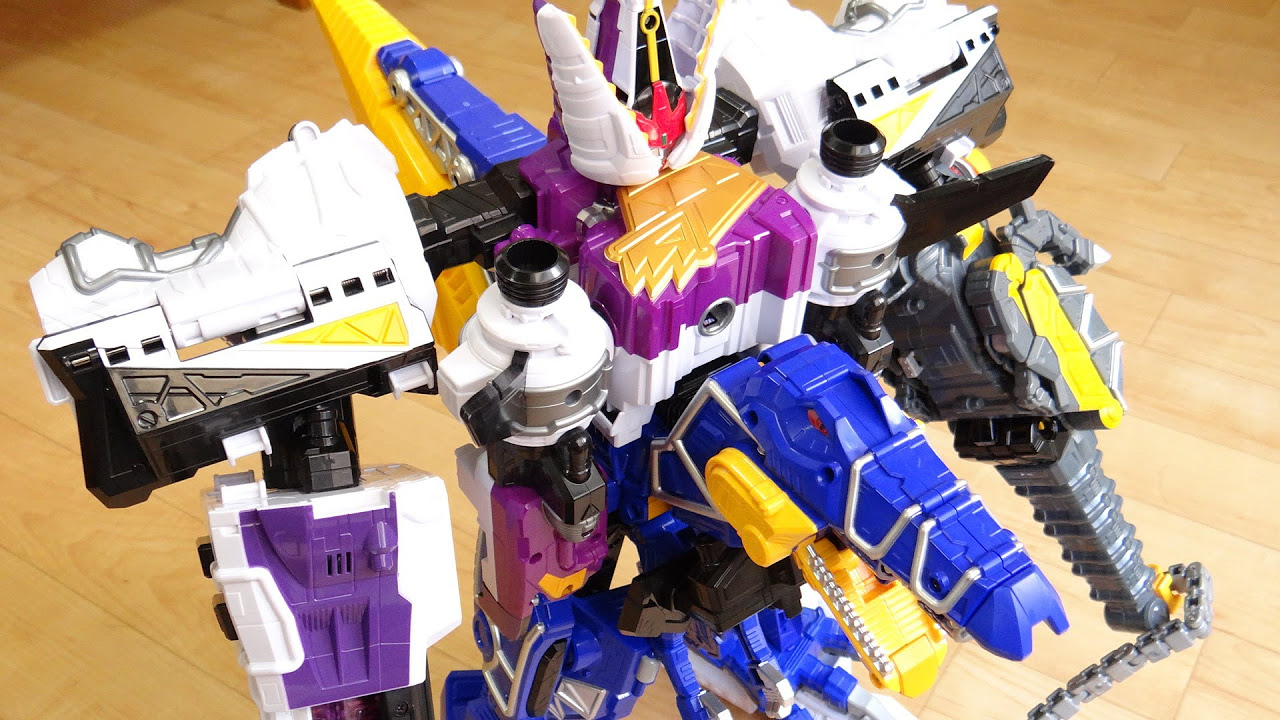 Giant Combination! DX Bakuretsu Spino Daioh! Review Zyudenryu 00