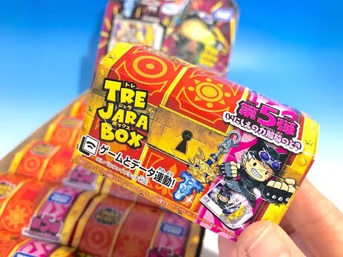 Snack World Treasure Box 5th Box Opening - YouTube