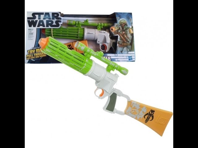 Hasbro Star Wars Boba Fett Electronic Blaster HD Review | By