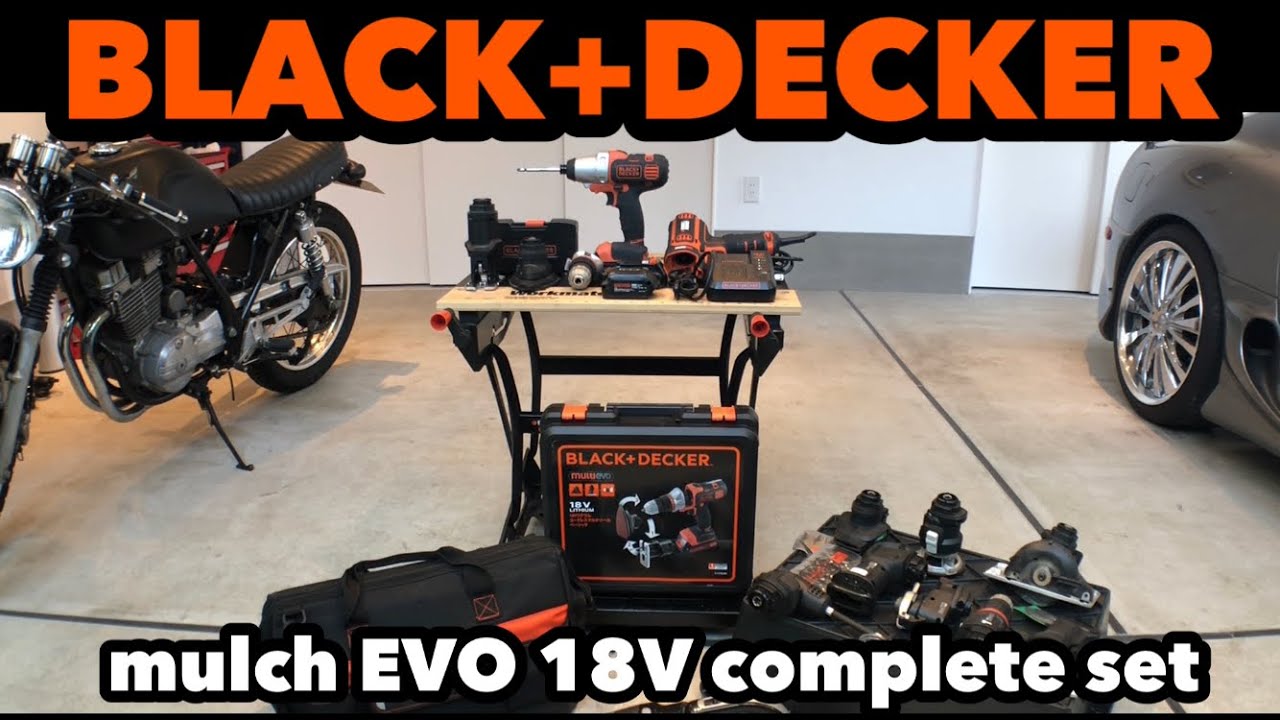 BLACK & DECKER Black & Decker Multi-Tool Complete Set [EVO183H12S