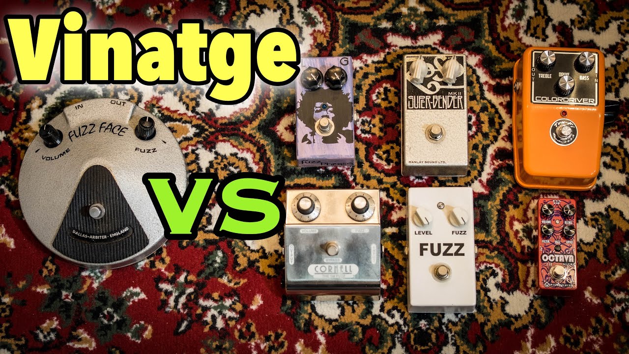 Fuzz】音当てクイズ‼️7つのファズペダル弾き比べ🎸 Fuzz Face CORNELL