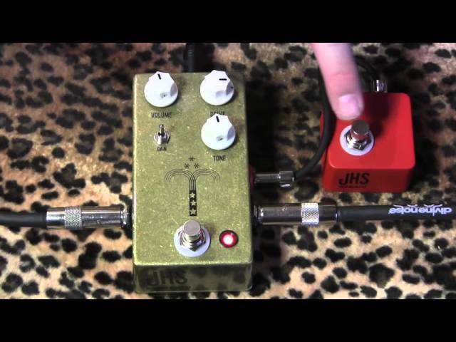 JHS Morning Glory V4 demo with Warmoth Mooncaster (humbucker
