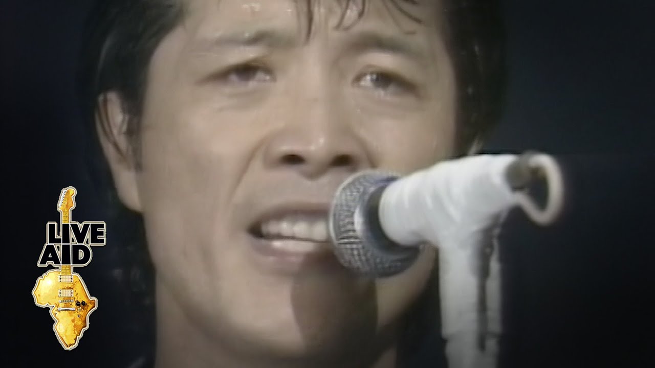 Eikichi Yazawa - Take It Time (Live Aid 1985) - YouTube