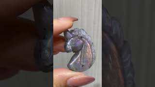 希少カラーラブラドライト ユニコーンペンダント 007 / Thida Stone