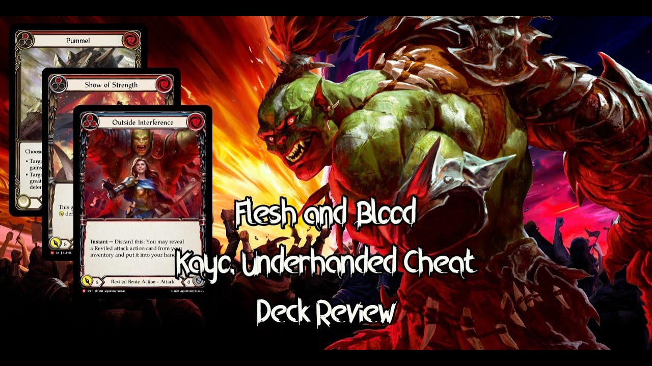 The Most Unique Card Printed Yet || Flesh and Blood Kayo