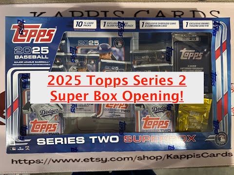 2025 Topps Series 2 Super Box - Are The Worth the Price? - YouTube