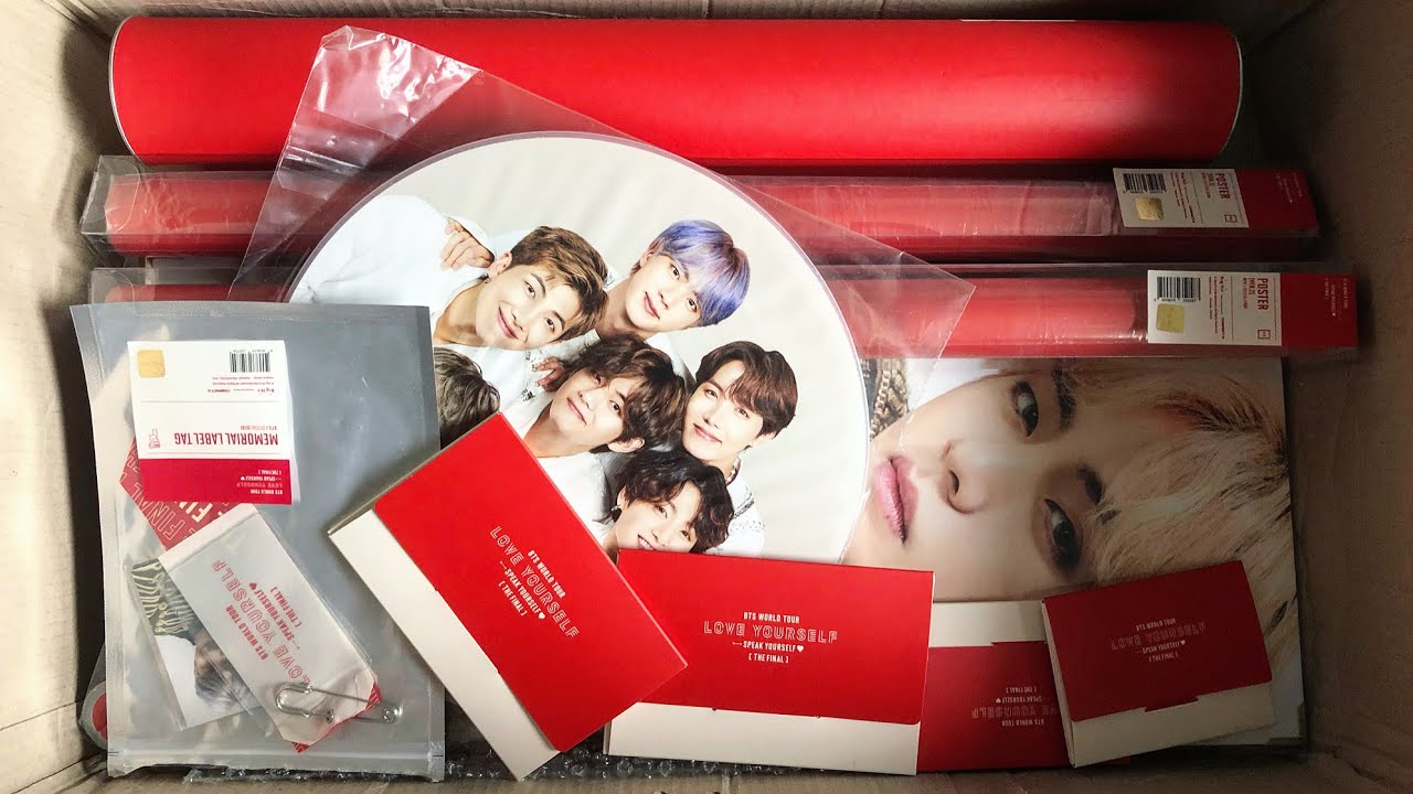 UNBOXING] BTS WORLD TOUR LOVE YOURSELF; SPEAK YOURSELF [THE FINAL