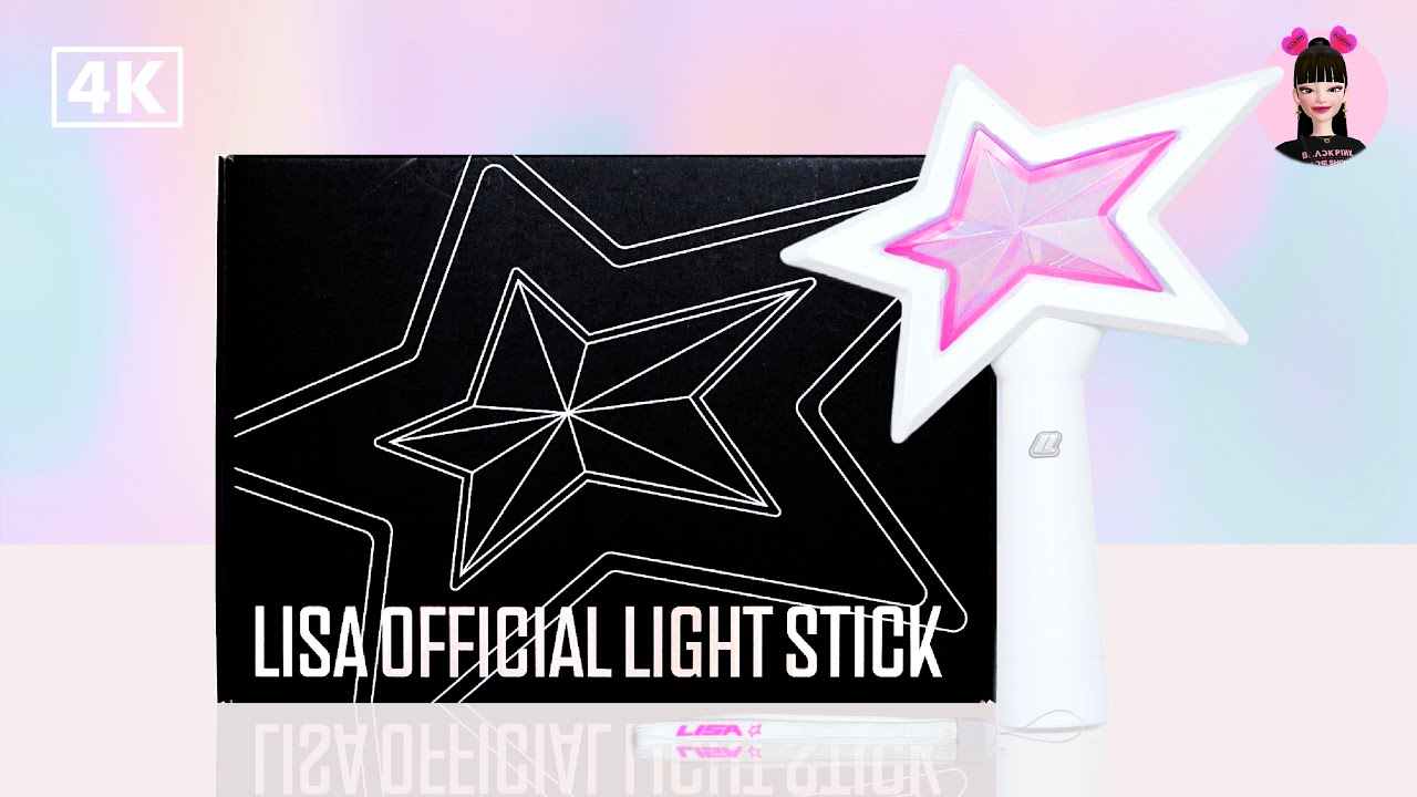 Unboxing Blackpink Lisa Official Lightstick - YouTube