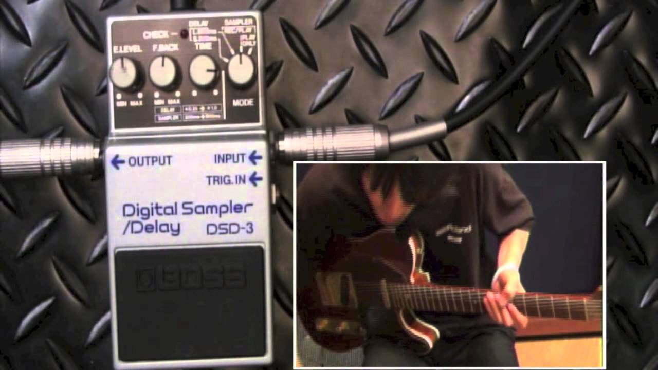 試奏動画】BOSS DSD-3 Digital Sampler / Delay 【BOSS COMPACT PEDAL