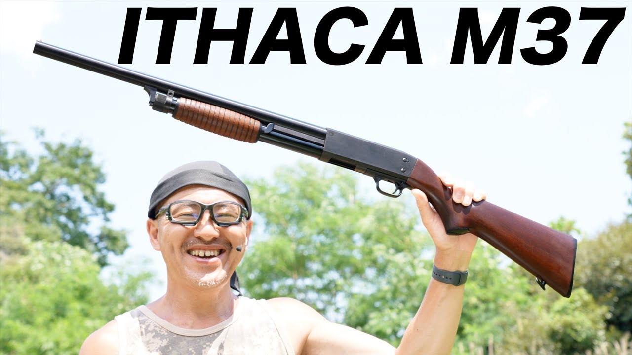 KTW イサカM37 フェザーライト・フルメタルモデル エアコキショット