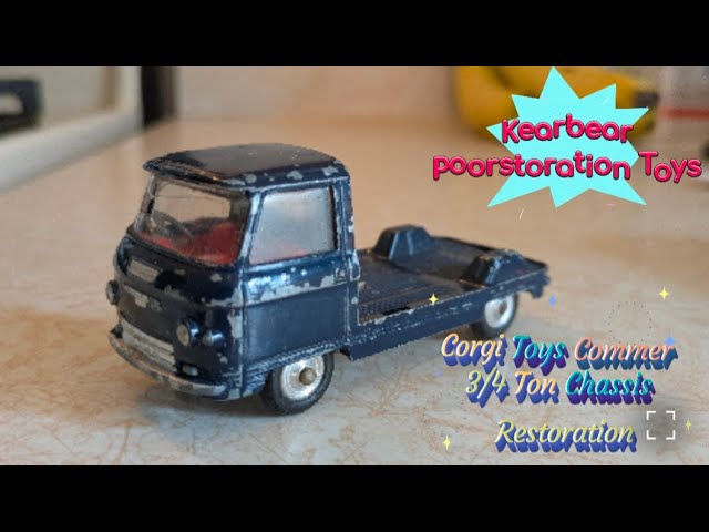 ミニカー CORGI TOYS COMMER 3/4TON CHASSIS 1960s Vintage Corgi Toys