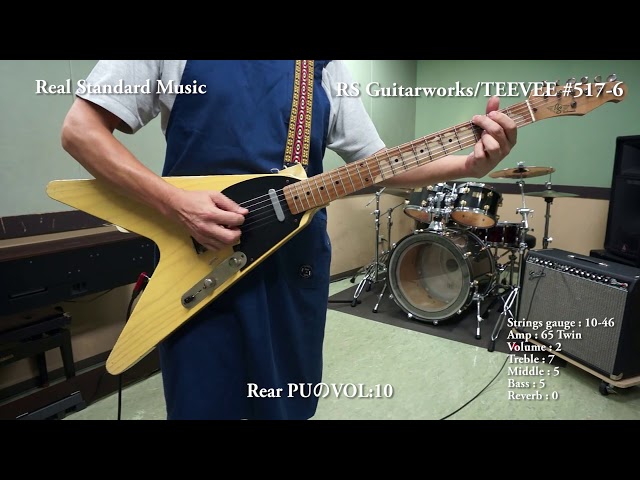 RS Guitarworks TEEVEE #517-6 with 65twin - YouTube