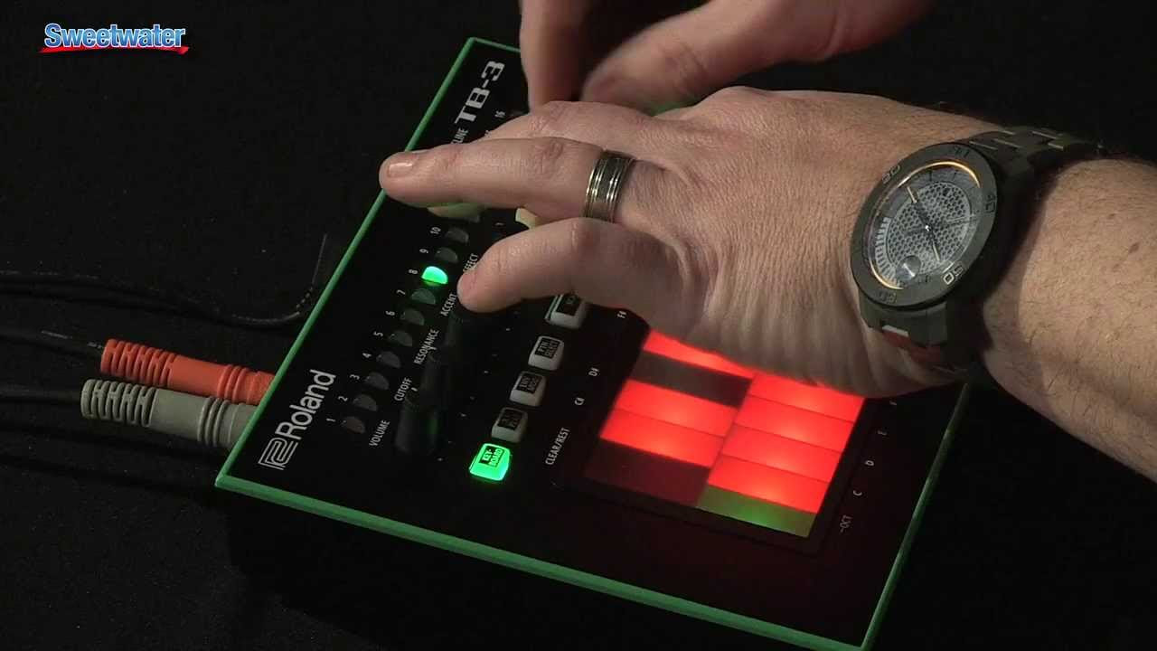 Roland AIRA TB-3 Touch Bassline Synthesizer Demo - Sweetwater