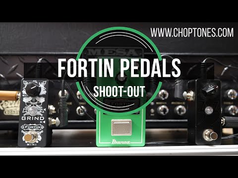 Fortin modded TS808 Tube Screamer - YouTube