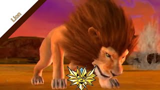 Lion gameplay. Strong animal kaiser max4 | 百獣大戦グレート
