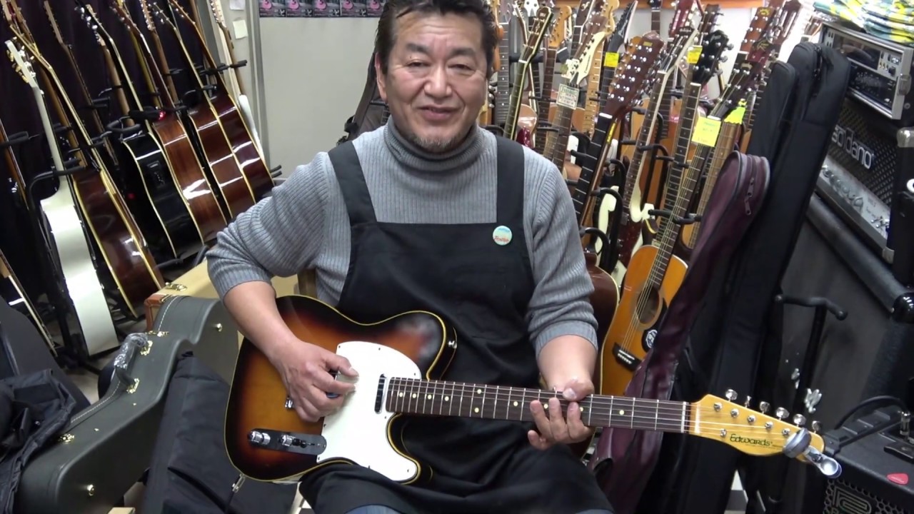 Edwards E-TE 92 CTM Lacquer Finish Seymour Duncan Pickups - YouTube