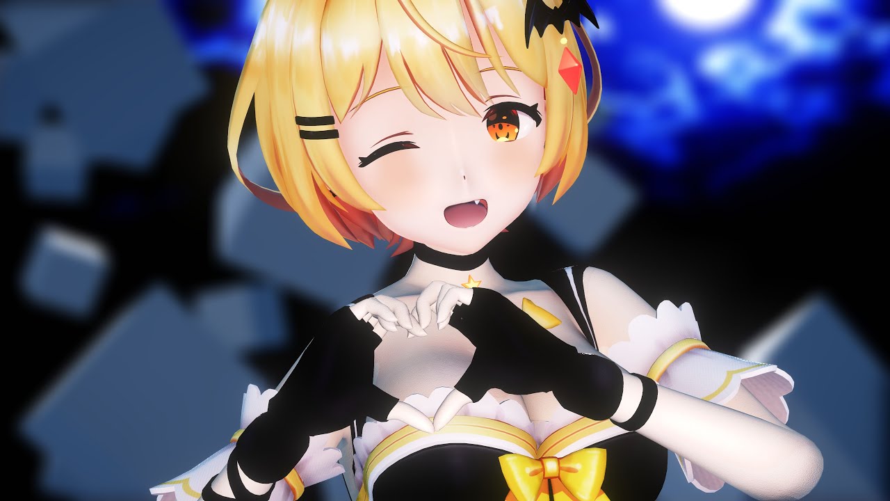 MMDホロライブ】夜空メルで「ヒバナ- HIBANA - 」【祝10万人】【4K