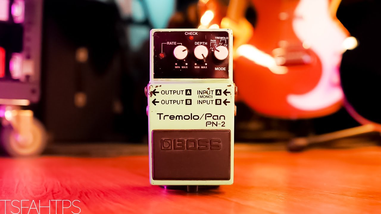 試奏動画】BOSS PN-2 Tremolo / Pan 【BOSS COMPACT PEDAL 100th