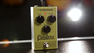 TC Electronic Cinders Overdrive Effects Pedal Demo - YouTube