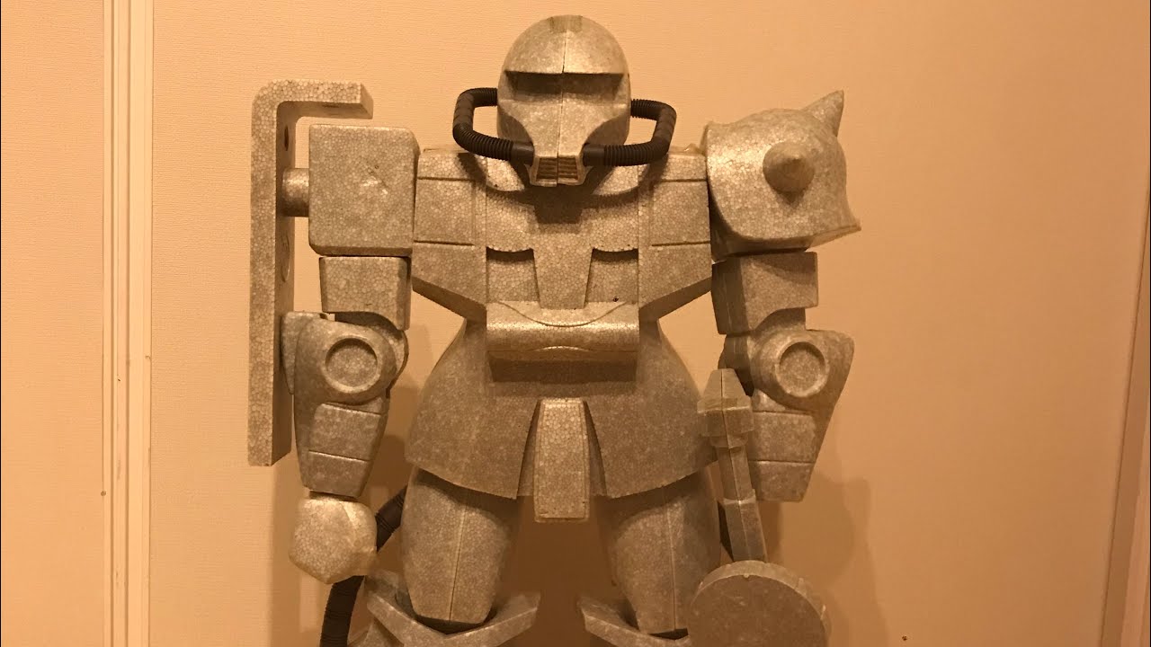 ガンダム】これもデカい！1/30MS-06RザクⅡ黒い三連星バブルキャスト