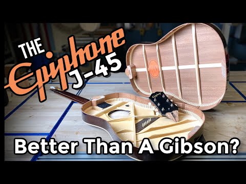 A full review of the Epiphone Inspired By Gibson J-45 / The Guitar