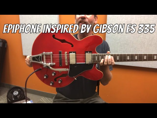 Epiphone Inspired By Gibson ES 335 Limited Edition Cherry Demo