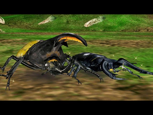 アーケード] 甲虫王者ムシキング - ヘルクレスオオカブト X ギラファ