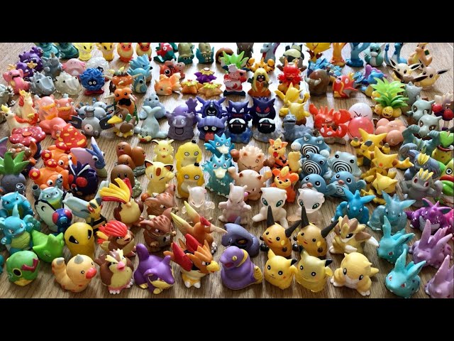 初代151匹のポケモンを指人形で全紹介【前編】 - YouTube