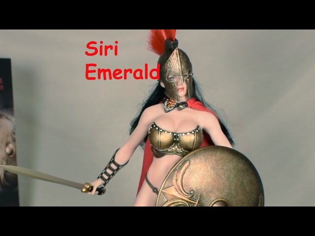 PHICEN Sparta Female Warrior PL2015-97 Unboxing Hot Toy 1/6 scale