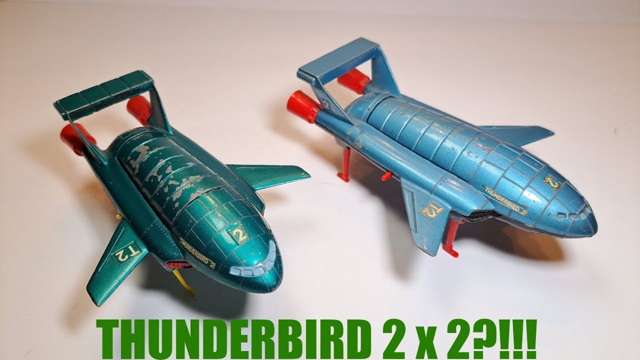 Dinky liked Thunderbird 2 so much, it turns out they made it twice