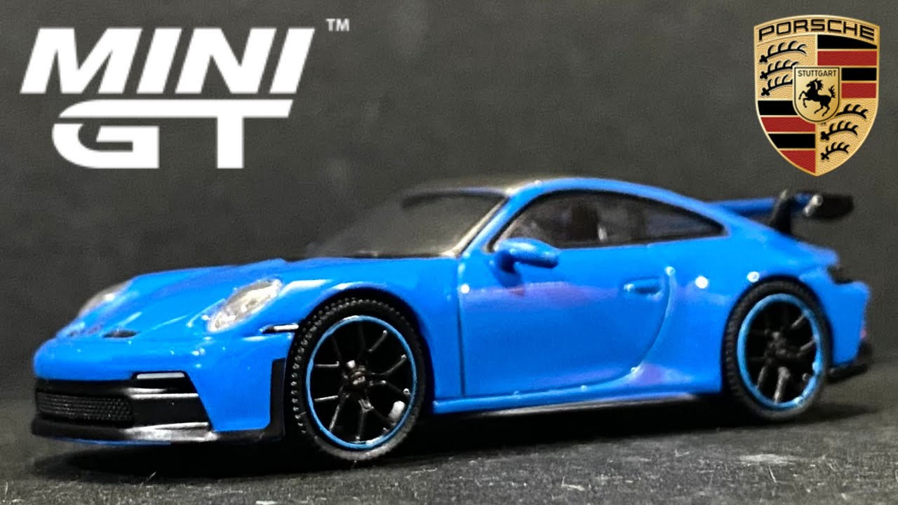 Mini GT Porsche 911 GT3 | Shark Blue - YouTube