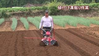 YANMAR管理機 RKシリーズ（プロ仕様）・YK650RK/750RK 「ネギ植付け溝