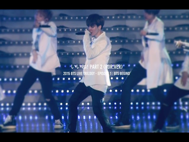 2015 BTS BEGINS - 좋아요 PT.2 (JIMIN) - YouTube