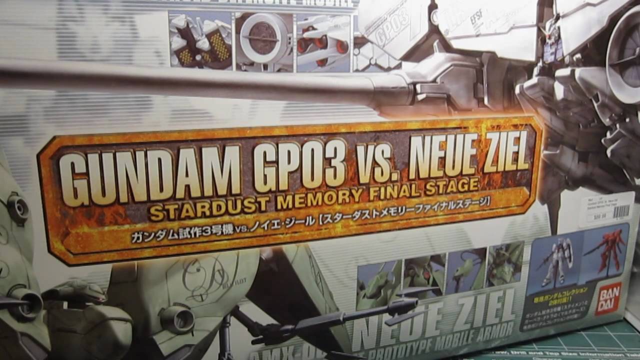 GundamModels* 1/400 Gundam GP03 Vs. Neue Ziel - Part 1 - YouTube