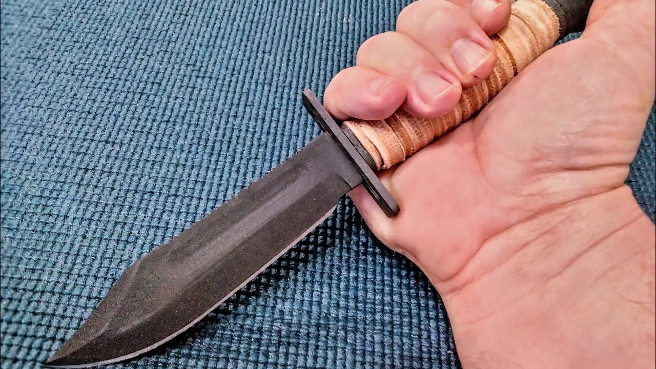 Who wouldn't want a knife called the PILOT'S SURVIVAL KNIFE? The