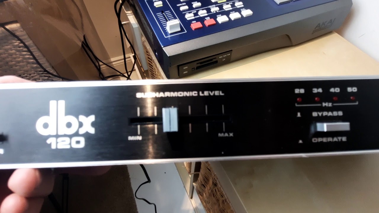 DBX 120 Subharmonic Synthesizer - YouTube