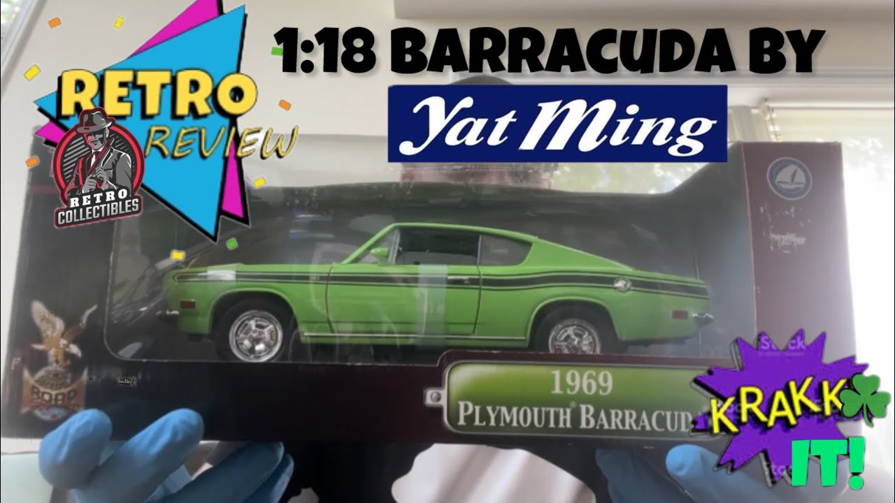 KRAK IT!!! 1/18 1969 Plymouth Barracuda By Yat Ming / Road