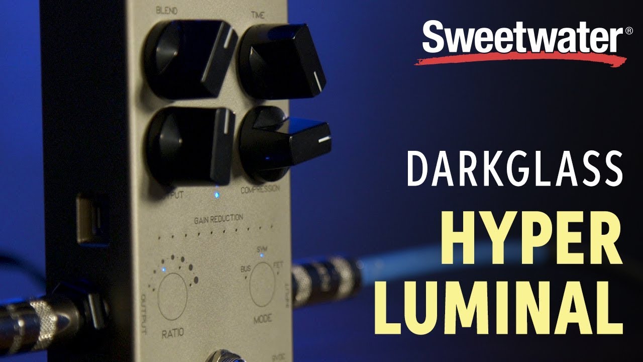 Darkglass Hyper Luminal Bass Compressor Pedal Demo - YouTube