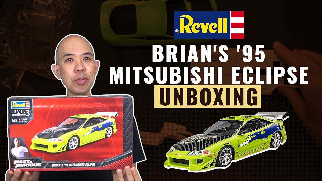 Revell | Fast & Furious Brian's '95 Mitsubishi Eclipse Unboxing